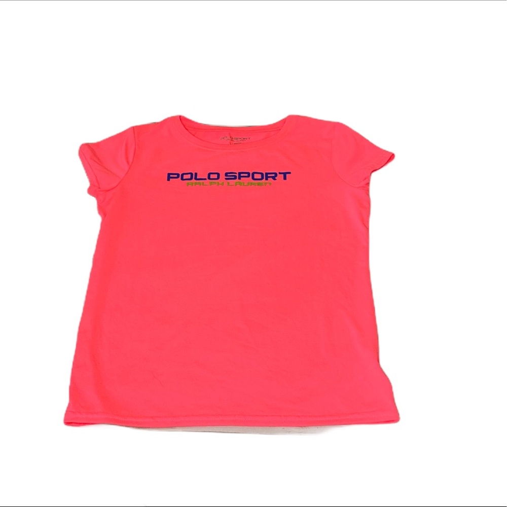 Polo Sport Bright Hot Pink  T-shirt - L(Girl)